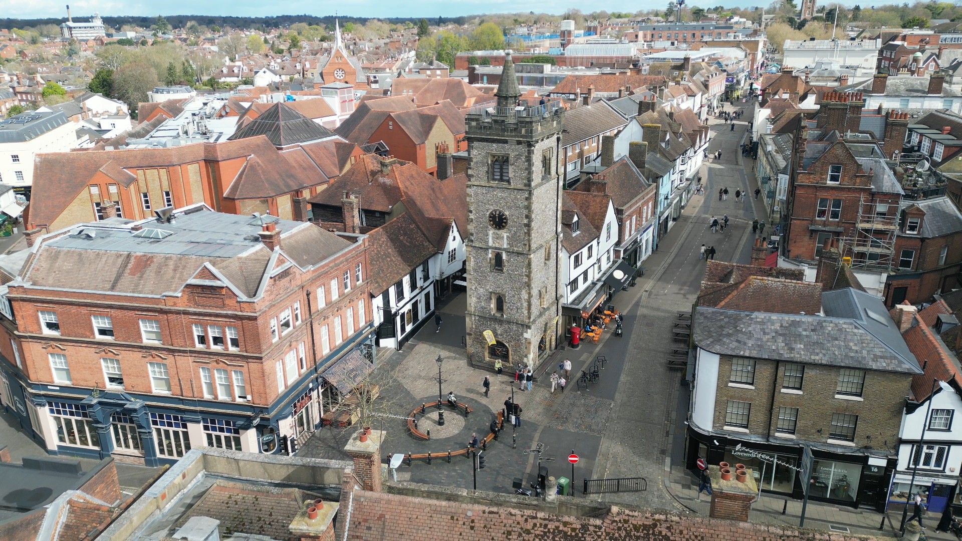 St Albans Clock Tower. Photo: Andy Lawrence