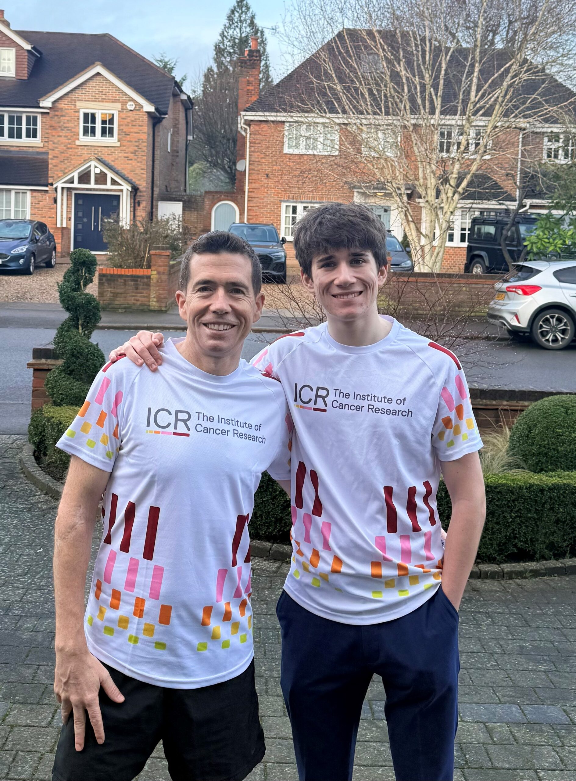 Steve Phillips and his son Ethan.
