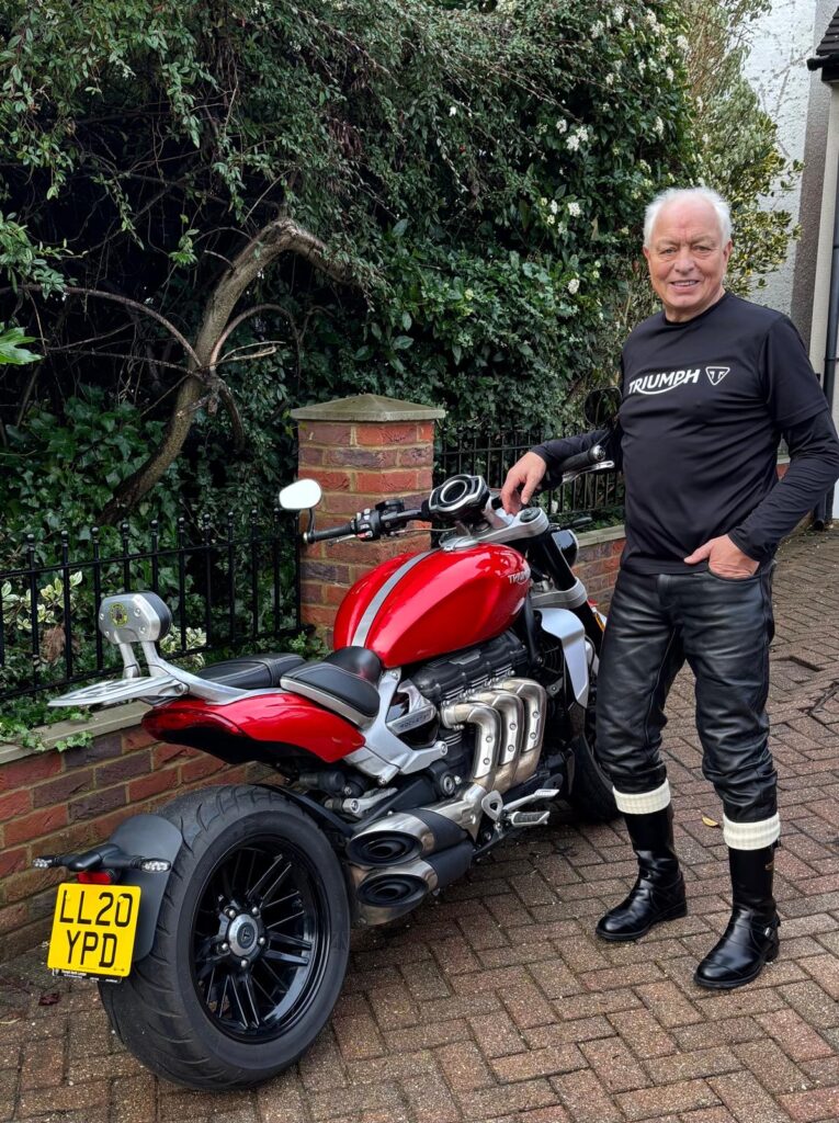 Will Grimsey and his current bike
