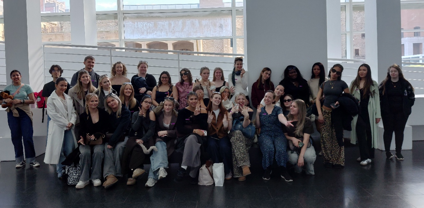 Oaklands College fashion students