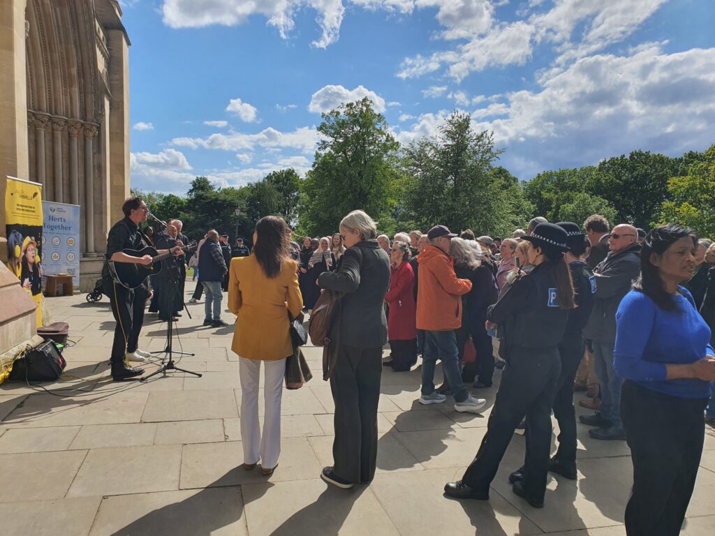 Herts Together Standing Against Hate at St Albans Cathedral