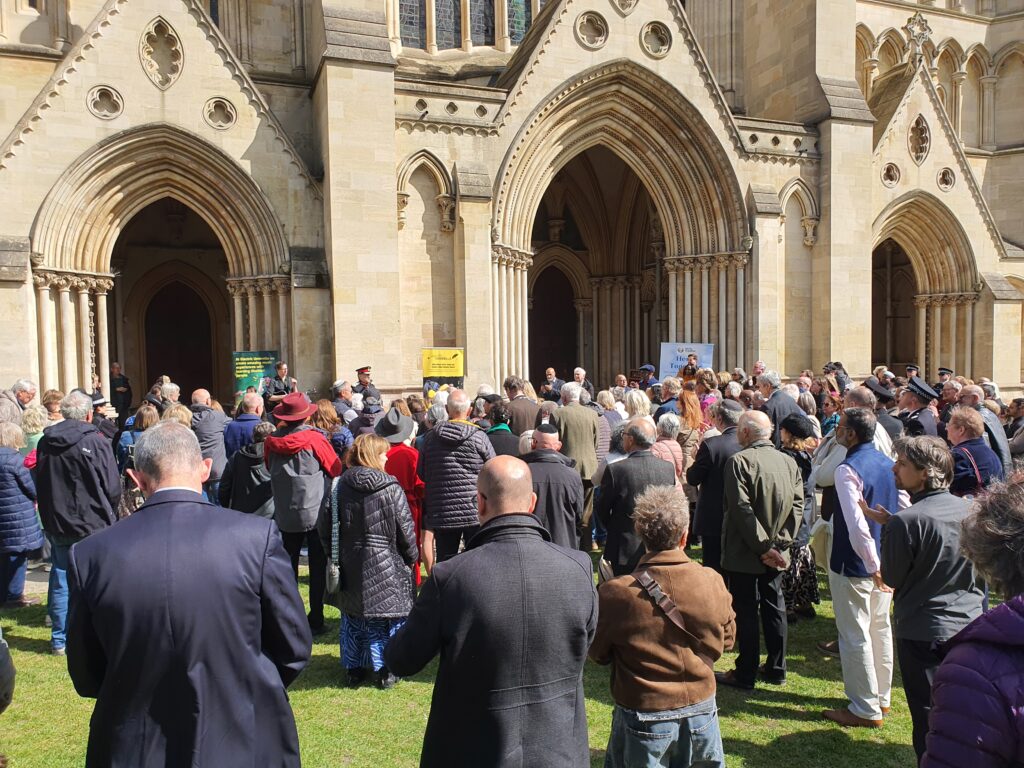 Herts Together Standing Against Hate at St Albans Cathedral