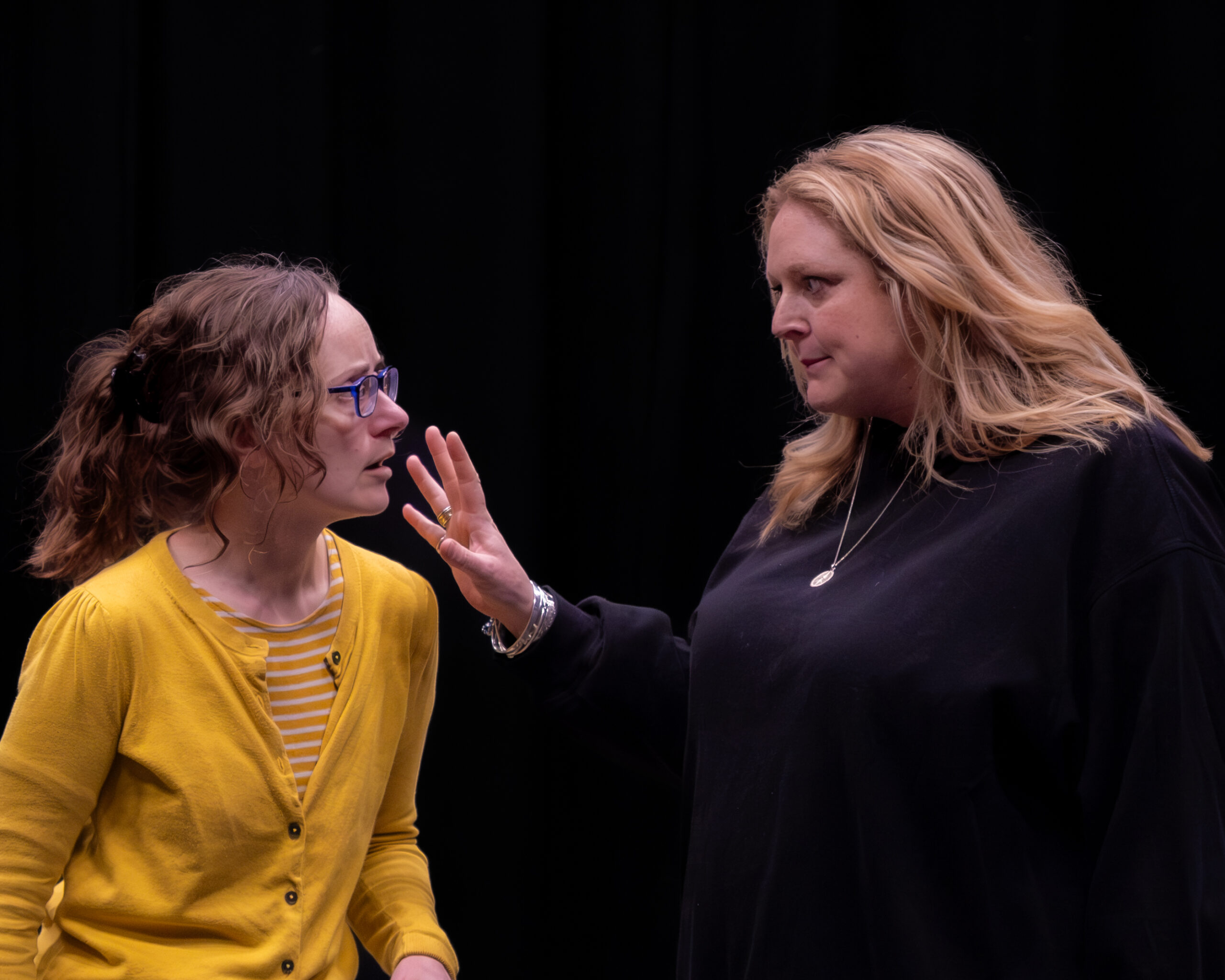 Rehearsals for Taming of the Shrew by Company of Ten in the Abbey Theatre