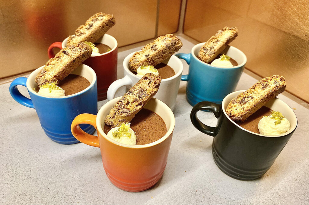 Chocolate pots