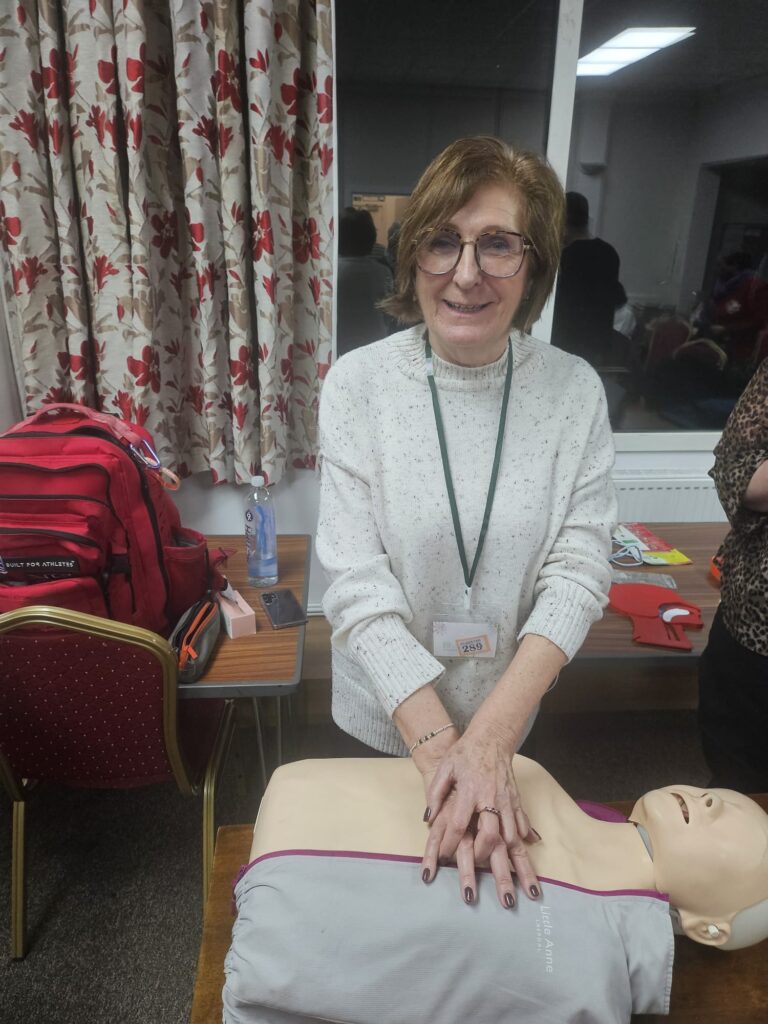 A defibrillator has been installed by London Colney Women’s Institute outside the Caledon Community Centre