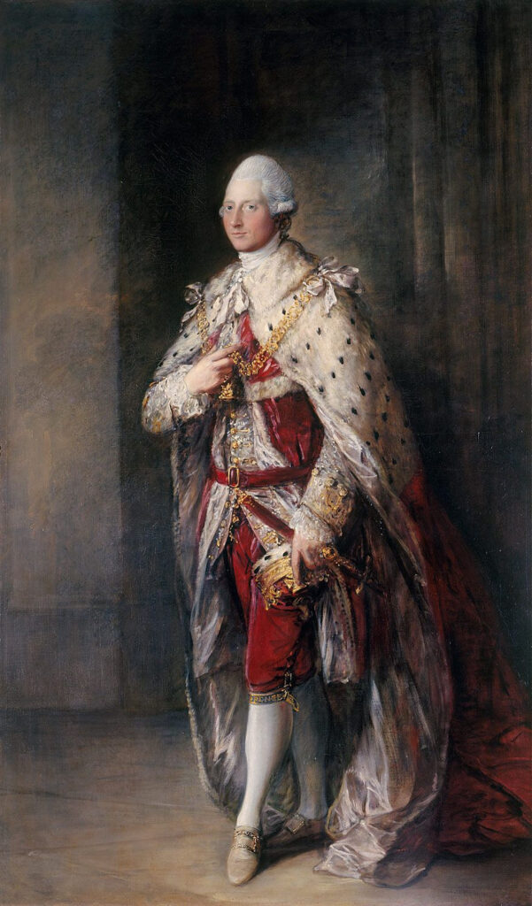 1773 Gainsborough portrait of Henry, Duke of Cumberland. Royal Collection.