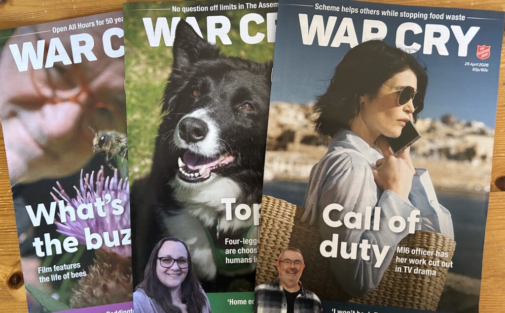 Recent editions of War Cry