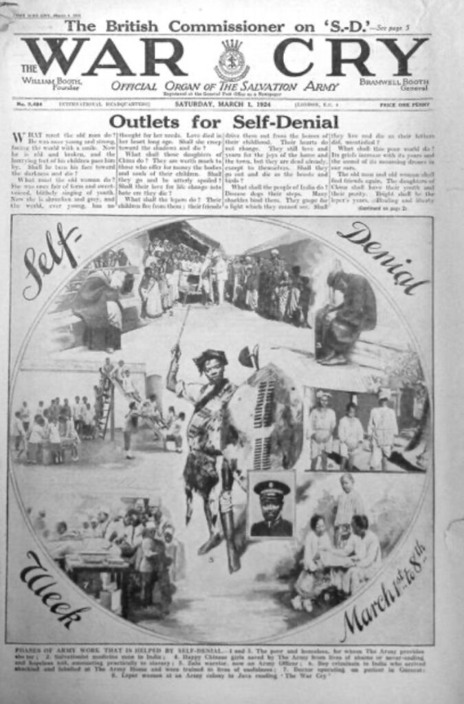 An early edition of War Cry