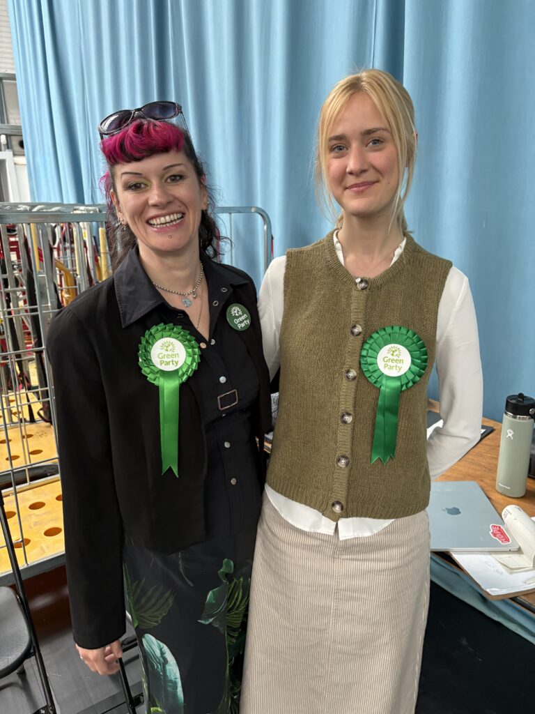 Sally Leonard and Livvy Gibbs