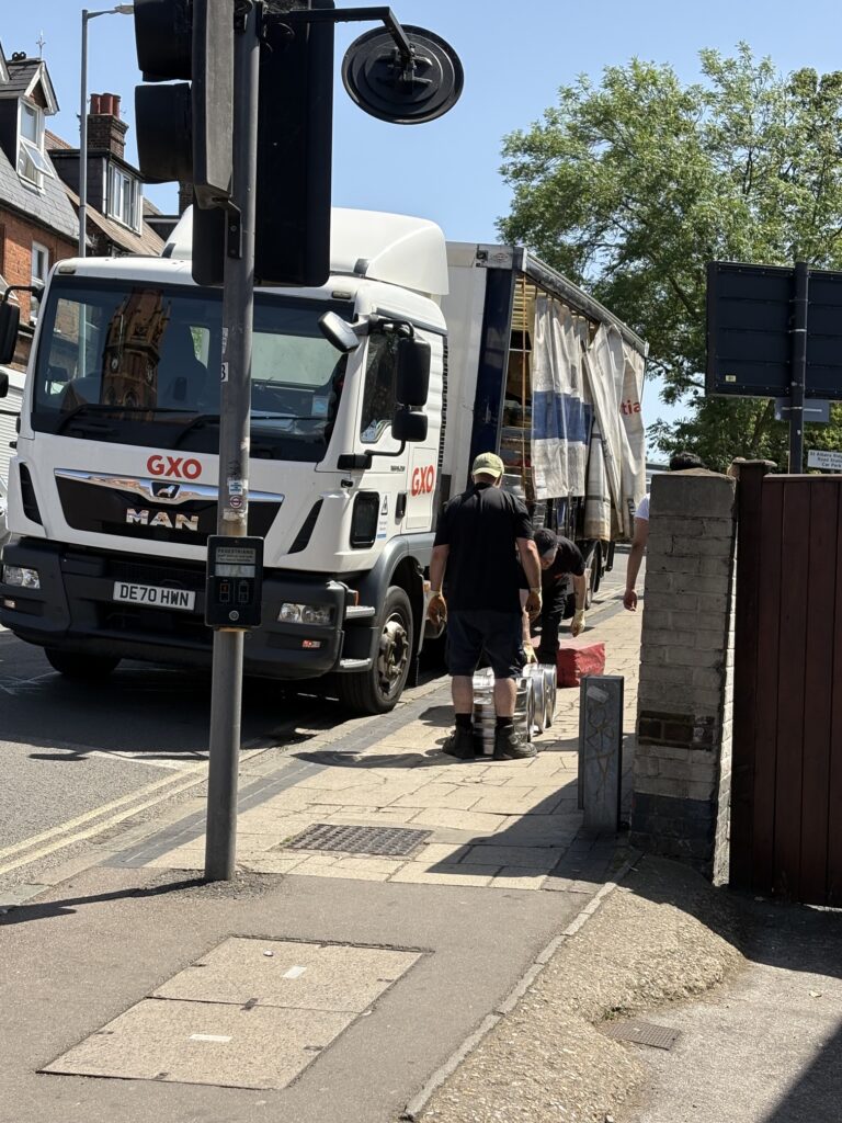Deliveries to The Horn could be affected if the Alma Road junction right-turn filter lane is removed.