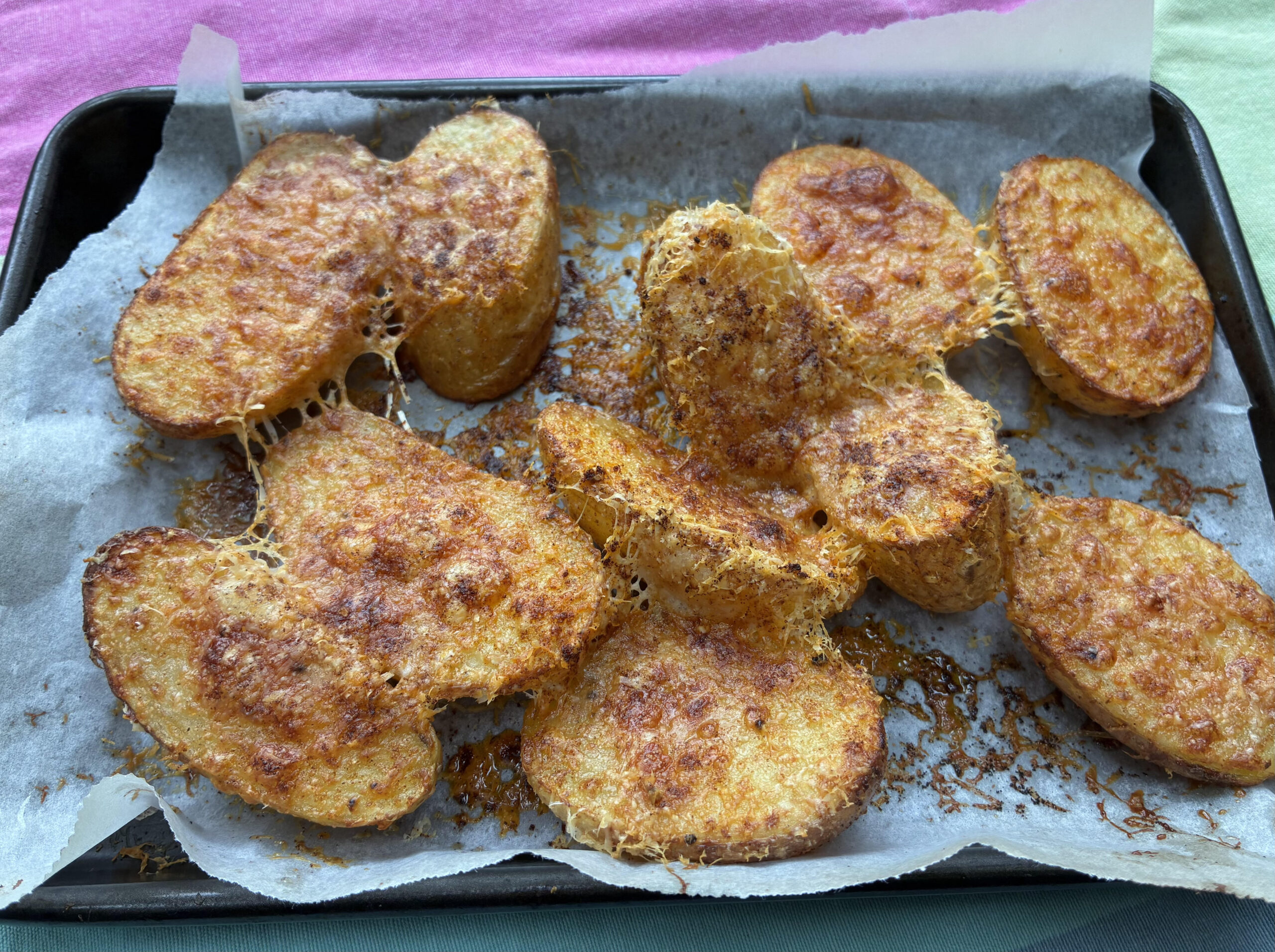 Parmesan paprika potatoes