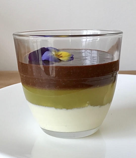 Dessert in a glass