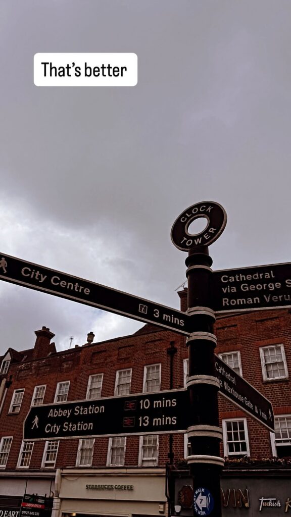 Tne Market Cross signs