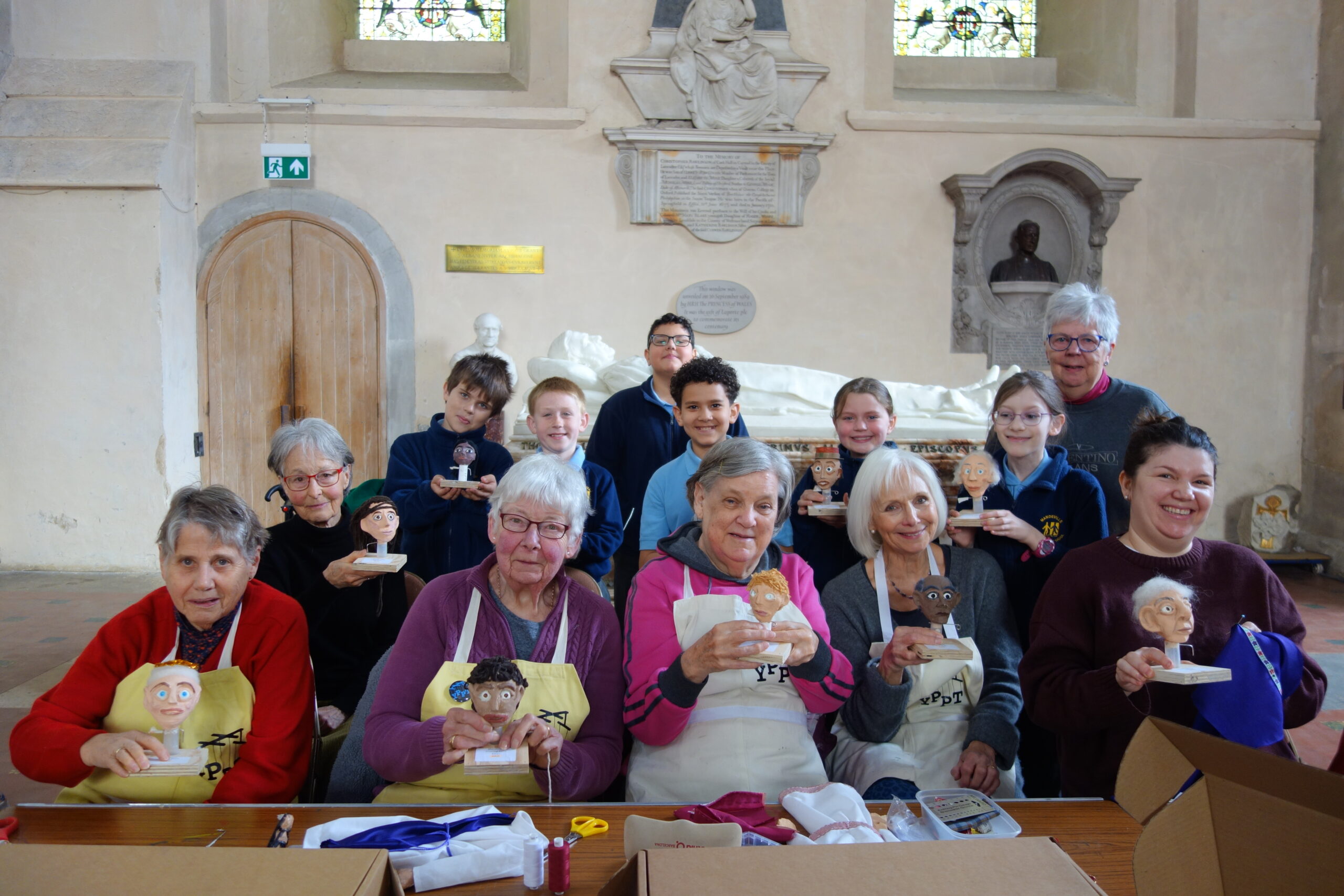 Puppet shows based on the story of Saint Alban and the Cathedral’s Victorian renovations have been performed by a team of local volunteers and 60 children from Mandeville Primary School - working with arts charity Young People’s Puppet Theatre.