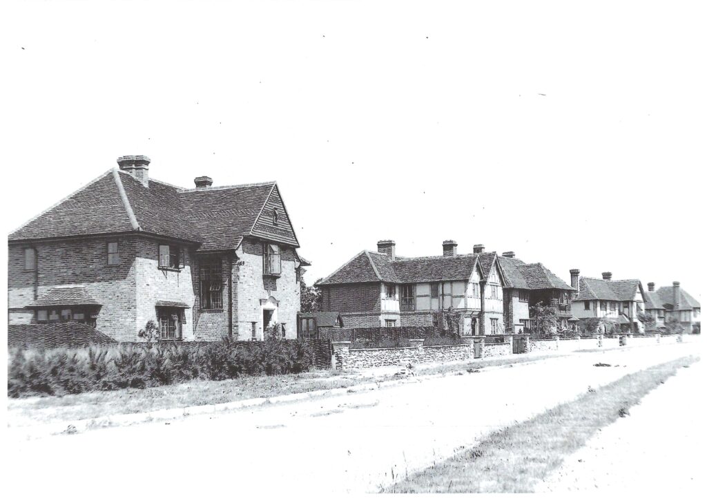 First houses in West Common just completed lates 1930s