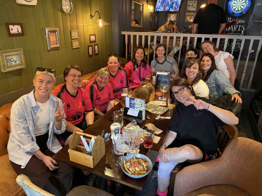 Empower women's football team