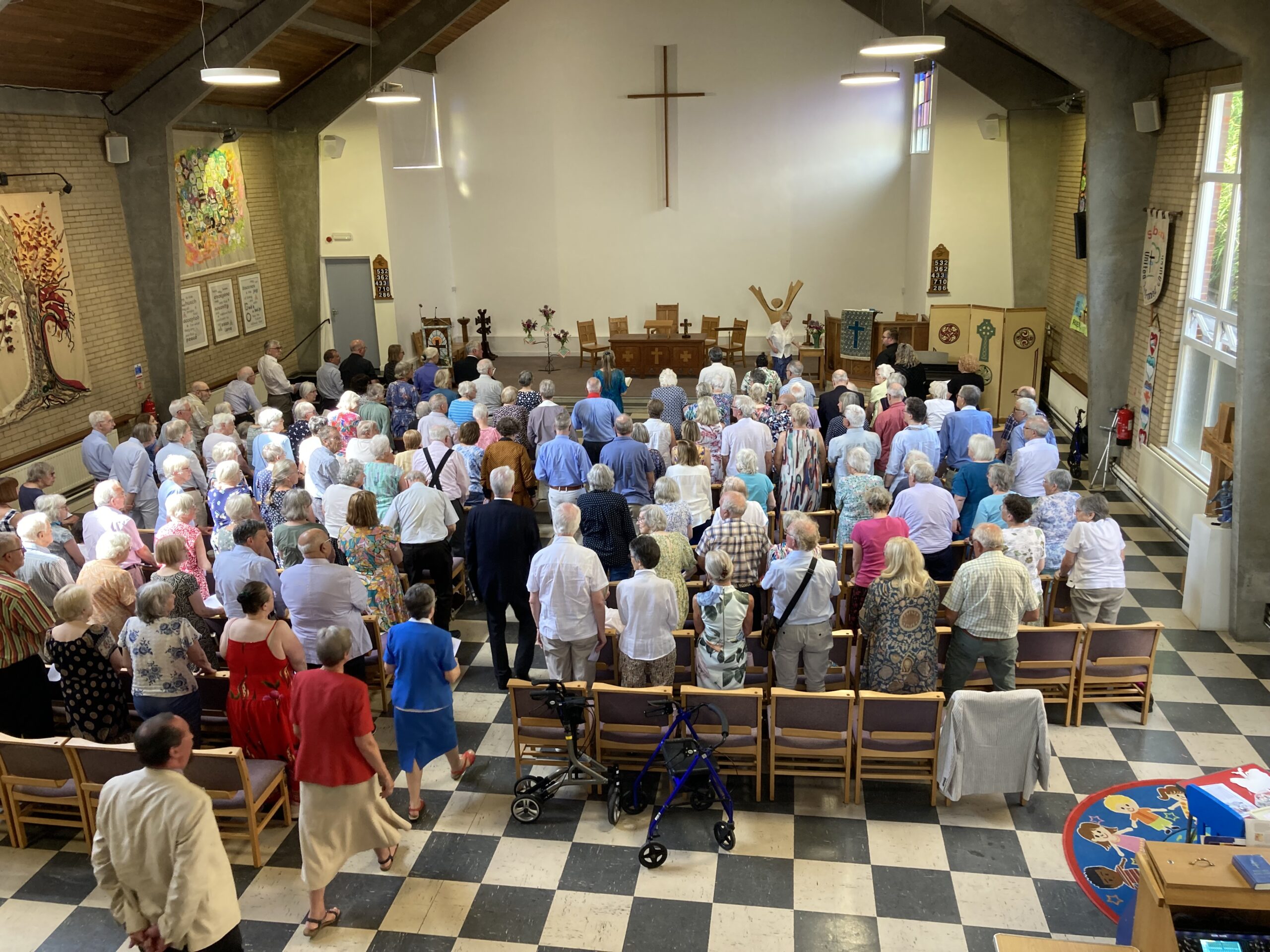 Revd Naomi Young-Rodas has been inducted at St Albans URC