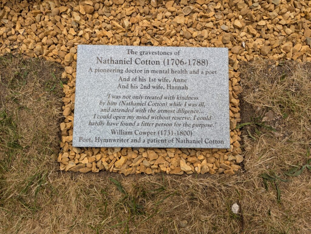 The plaque by the graves. Photo: Snjezana Boatswain