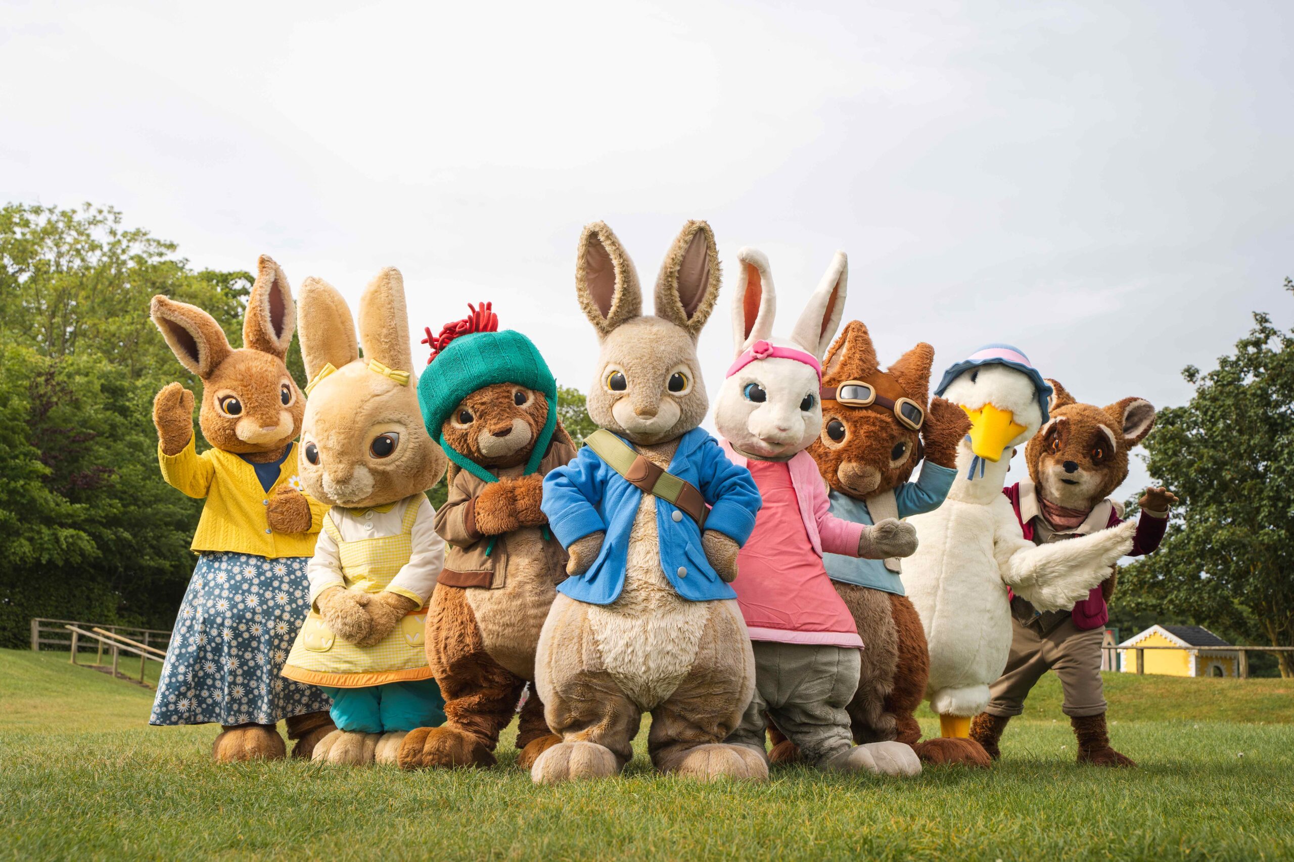 Peter Rabbit and the gang
