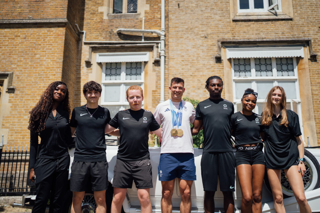 Double Olympic Gold Medallist Matt Weston returns to Oaklands College