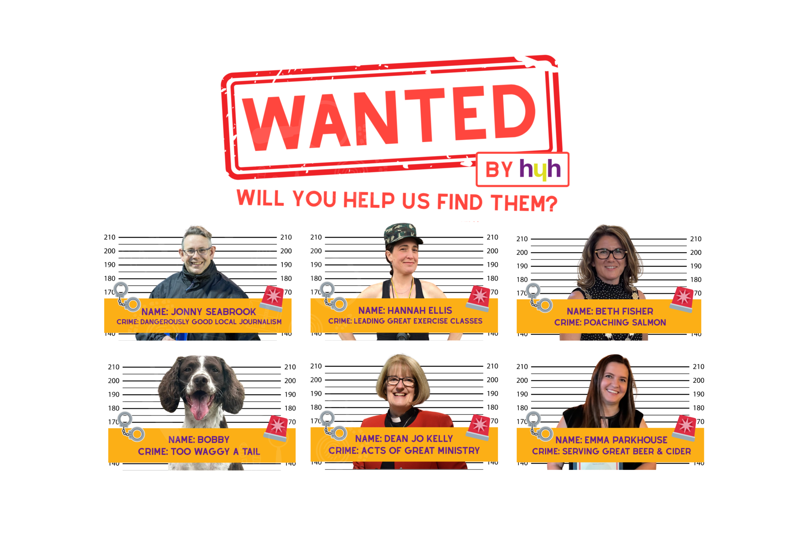 Wanted suspects for The Great Escape