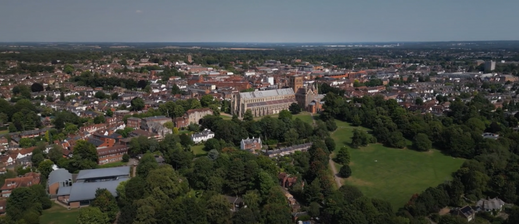 A screenshot from the Panorama episode - There's a Gangster in my Flat
