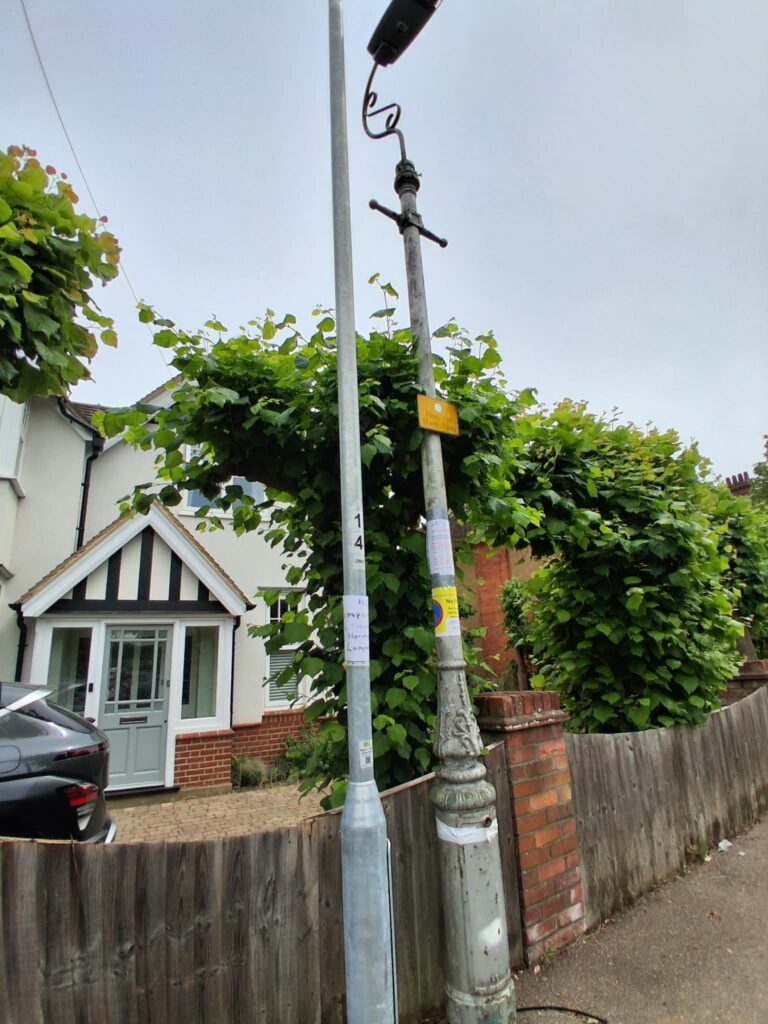 HCC will be installing ornate lampposts in St Al bans conservation area.