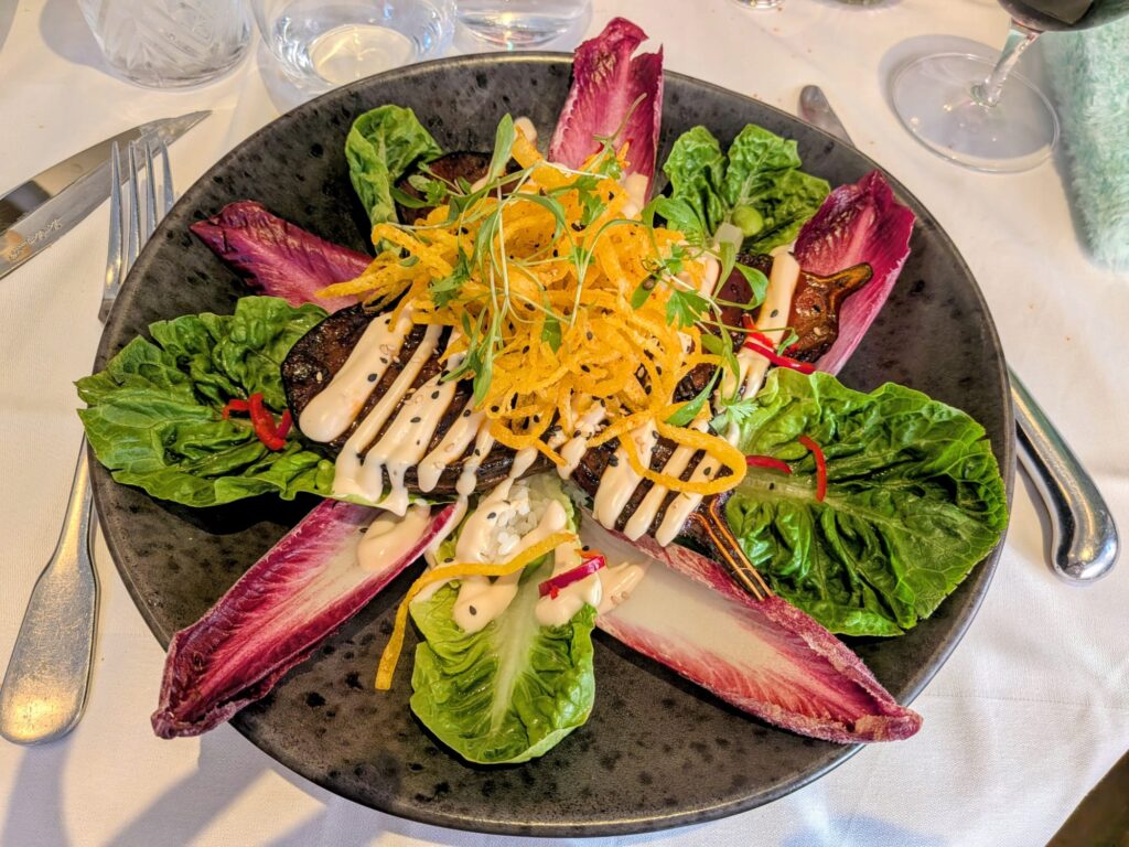 Gochujang-glazed Aubergine Salad