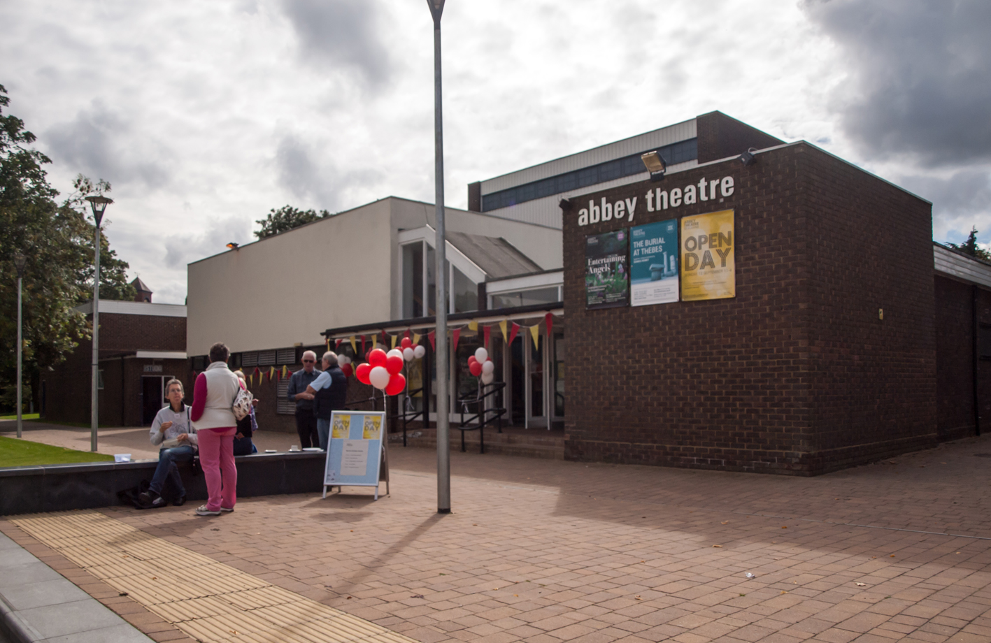A previous open day at the Abbey Theatre.