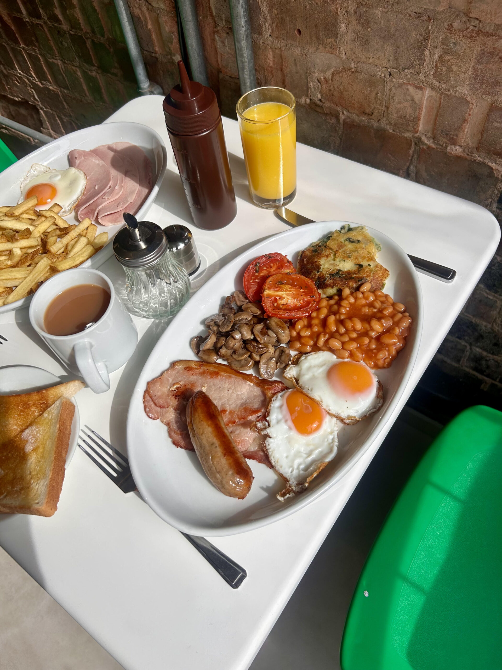Food from Morning Affairs on Holywell Hill