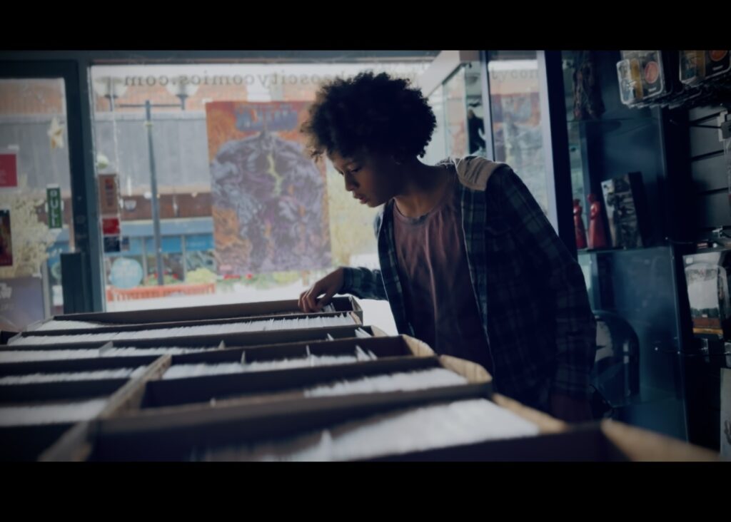 The Toymaker's Key graphic novel trailer was filmed at Chaos City Comics