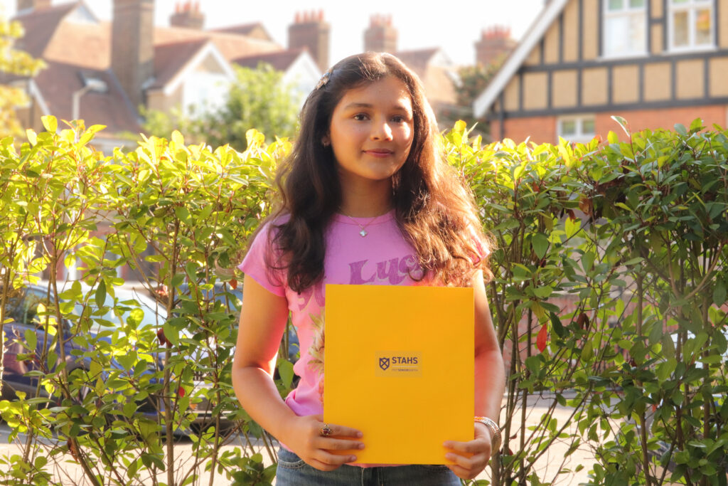 A level results day at STAHS.