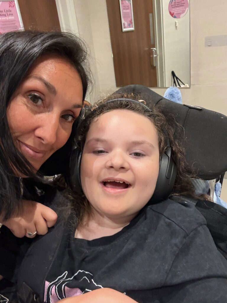 Sofia and her mum