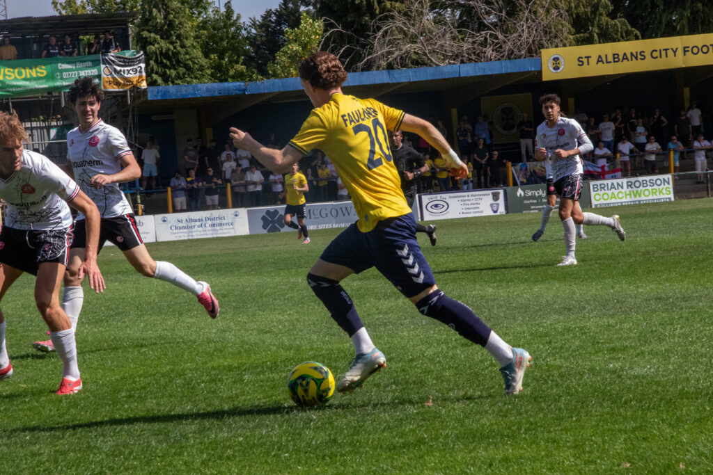St Albans City vs Chatham. Photo: Jim Standen