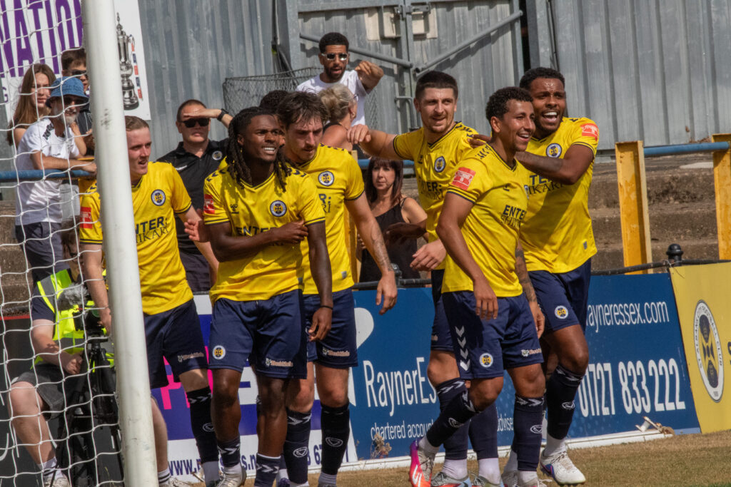 St Albans City vs Chatham. Photo: Jim Standen