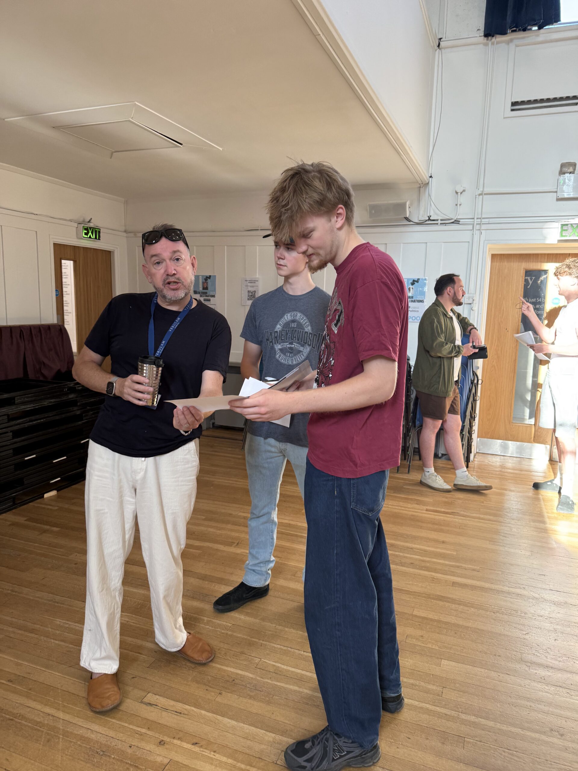 Verulam A level results day