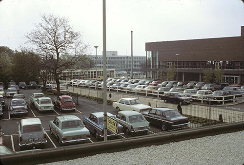 Car parking at City Hall (St Albans Museums).