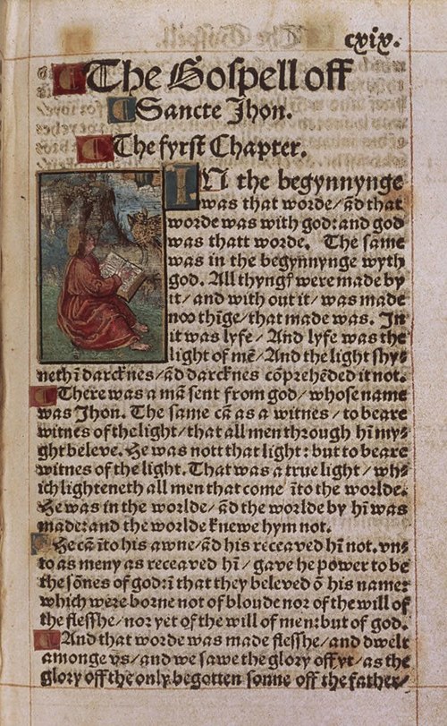 The Gospel of John in the Tyndale Bible