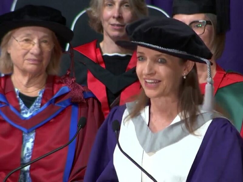 Annie Brewster - Honorary Doctorate Speech
