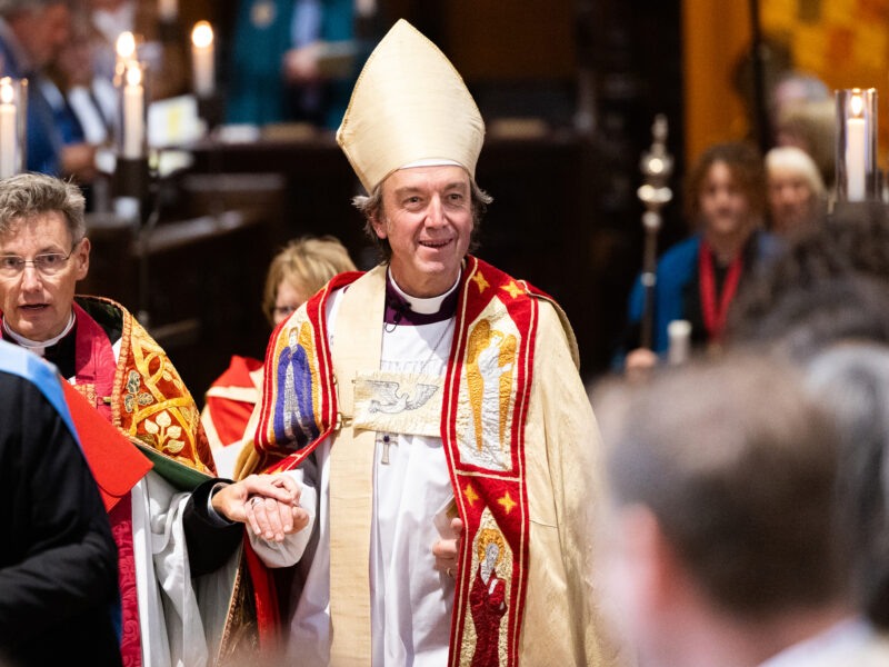 The installation of the 11th Bishop of St Albans, the Rt Revd Dr Andrew Rumsey