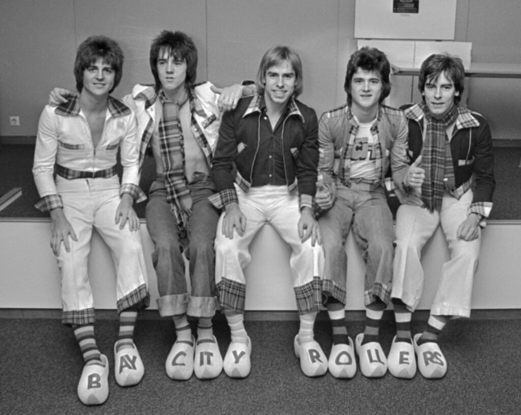 The Bay City Rollers – always in tartan (GaHetNa [Nationaal Archief NL].Creative Commons CCO 1.0 Universal Public Domain Dedication