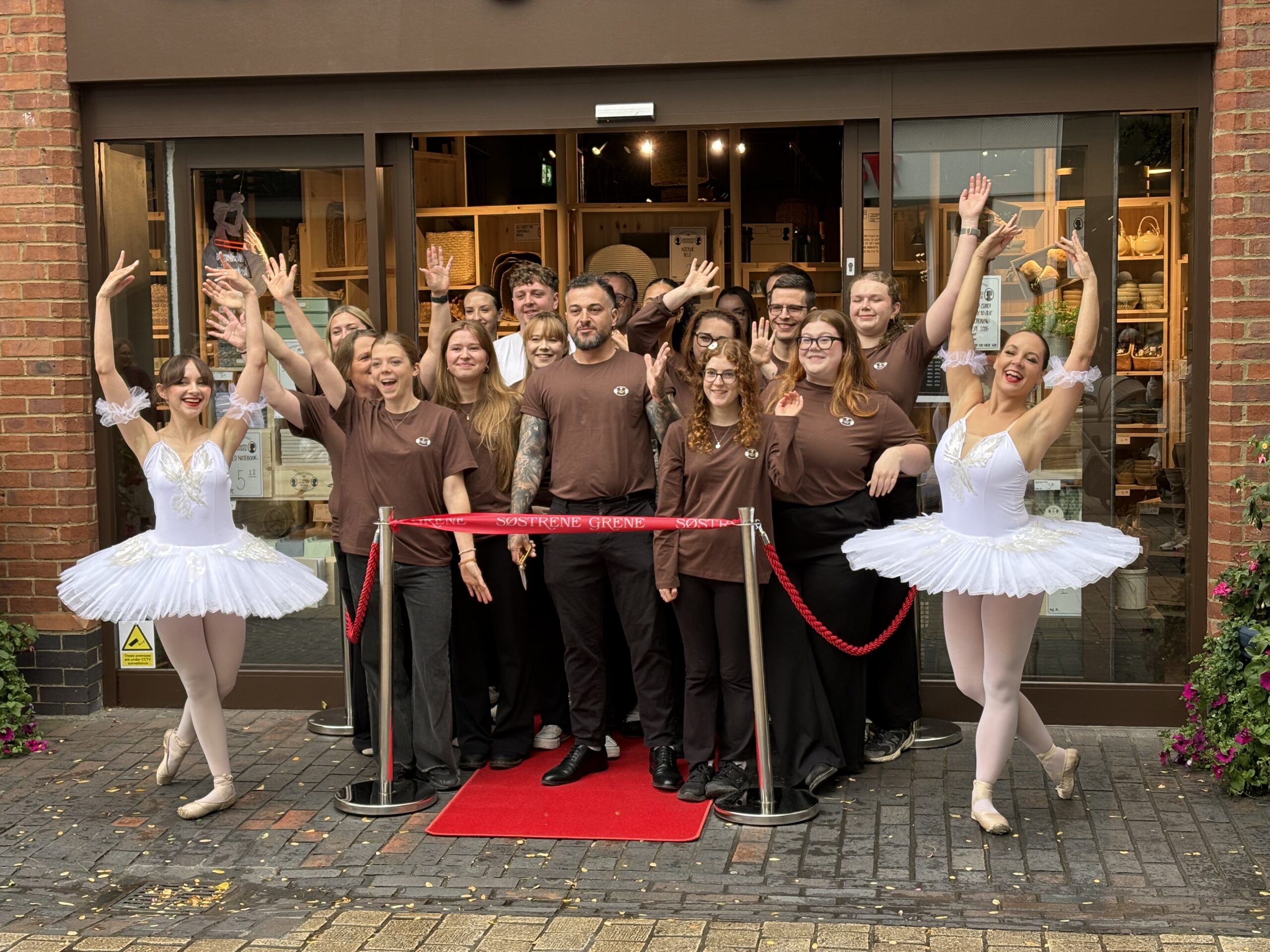 The official opening of Søstrene Grene in The Maltings.