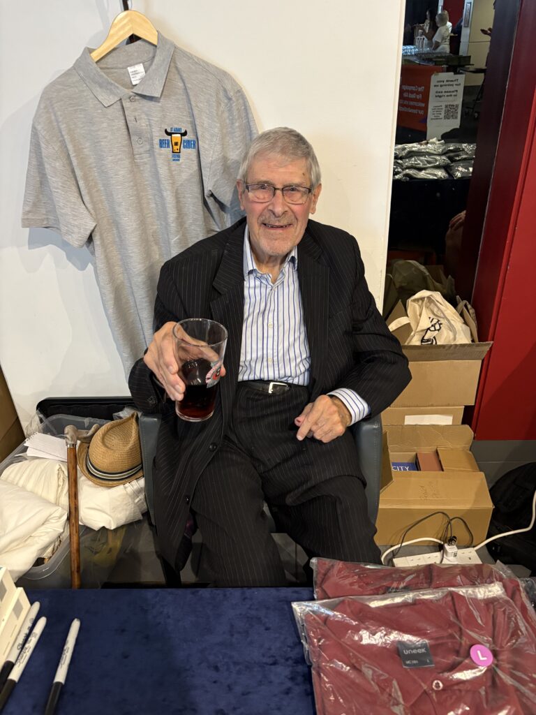 Beer writer Roger Protz