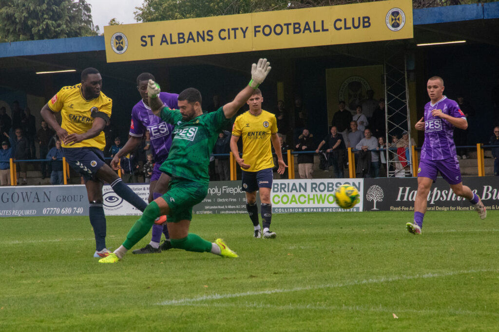 St Albans City v Stanway Rovers. Photo: Jim Standen