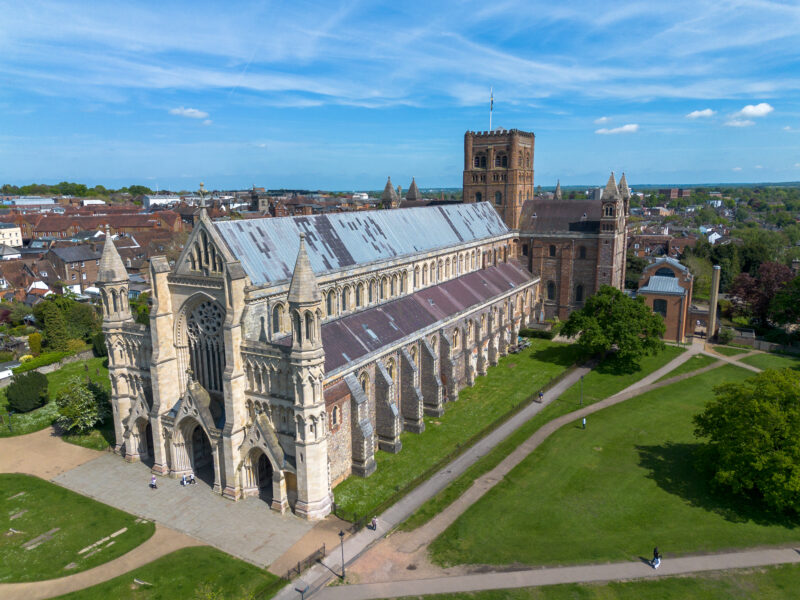 St Albans Cathedral. Photo: Toby Shepheard