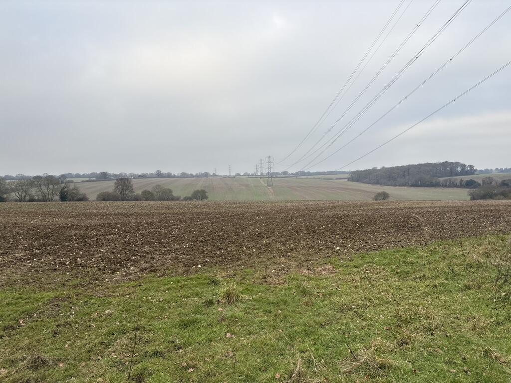 Land around Redbourn which has been identified as suitable for development.