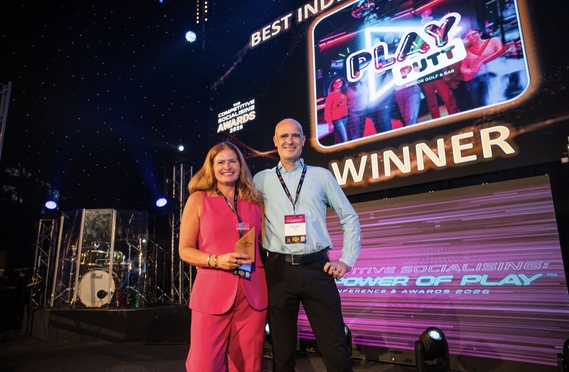 Helen and Mark Whittington from Play Putt.