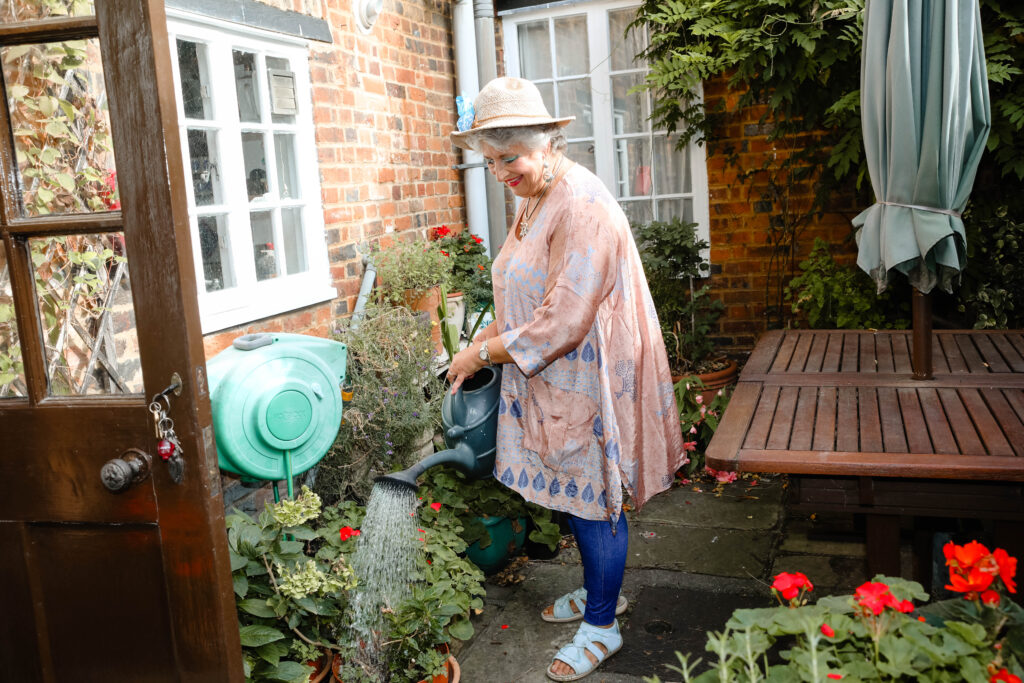 Suzi Clark at Rose Cottage. Photo: Art by Claire