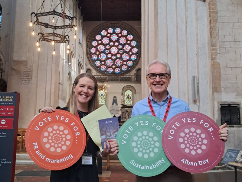 The Cathedral is backing the BID.