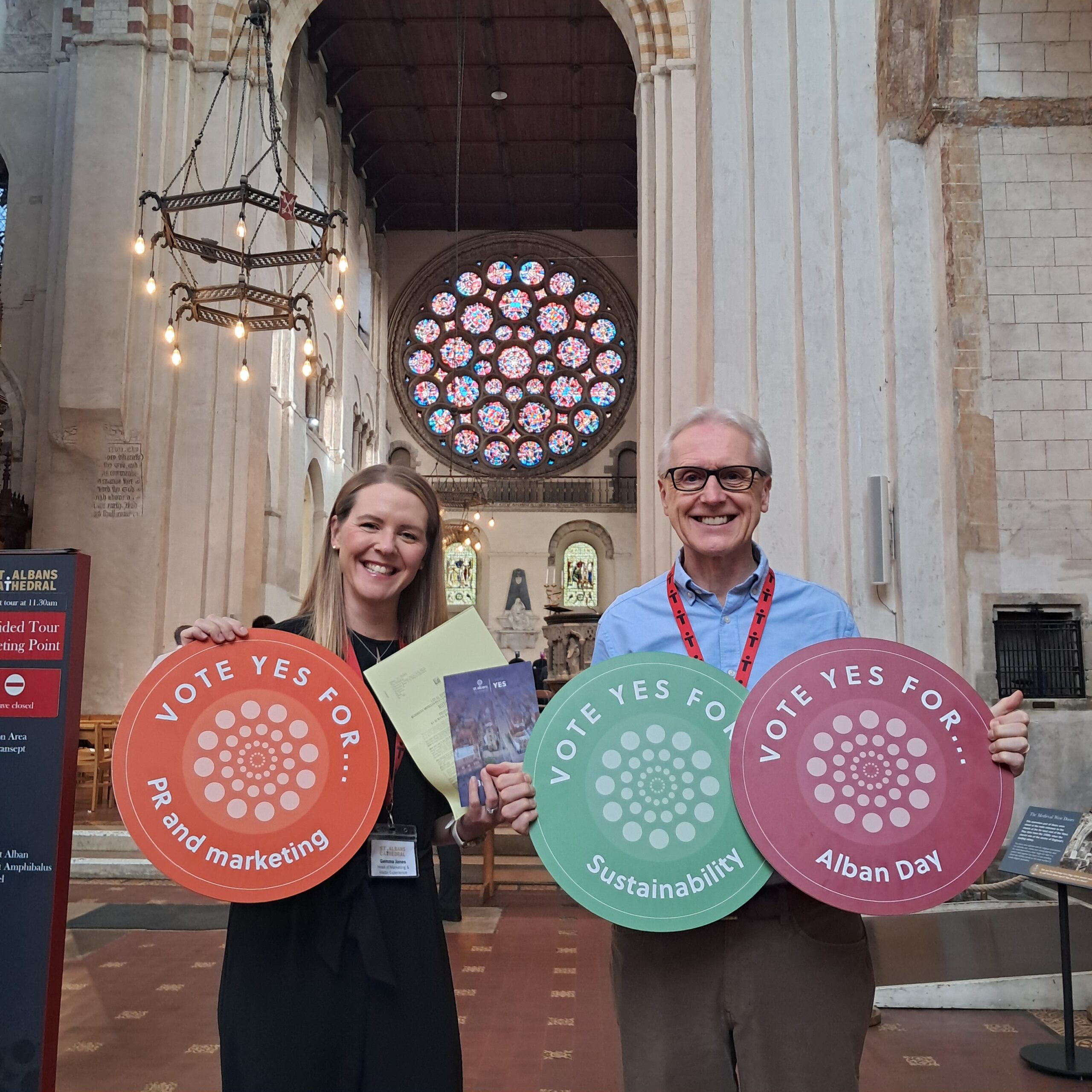 The Cathedral is backing the BID.